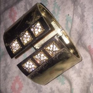 Bracelet has plastic rap on it to keep new look